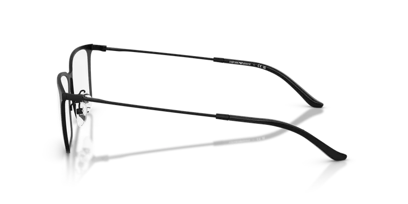 Emporio Armani Uomo EA1173D 3001 Montature da vista Metallo Nero Trasparente Pillow Normale miniatura 3
