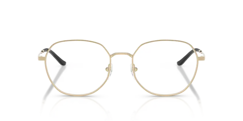 Emporio Armani Uomo EA1174D 3013 Montature da vista Metallo Oro Trasparente Rotonda Normale miniatura 2