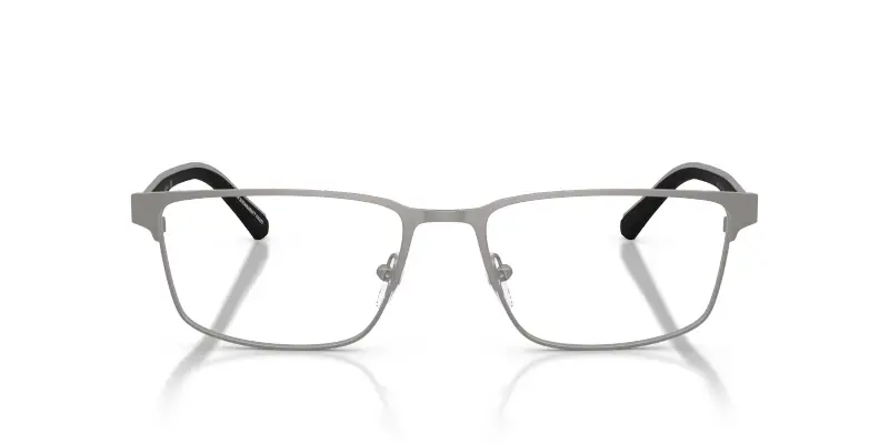 Uomo EA1175 3003 Montature da vista Metallo Grigio Trasparente Squadrata Normale miniatura 3