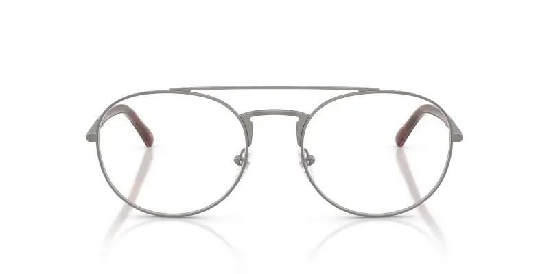 Uomo EA1178 3423 Montature da vista Metallo Grigio Trasparente Pilot Normale miniatura 3