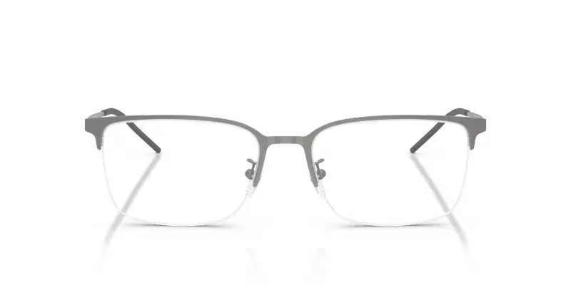 Uomo EA1179D 3003 Montature da vista Metallo Grigio Trasparente Geometrica Normale miniatura 3