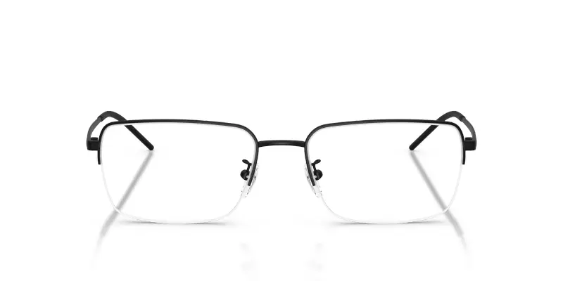 Uomo EA1180D 3001 Montature da vista Metallo Nero Trasparente Pillow Normale miniatura 3
