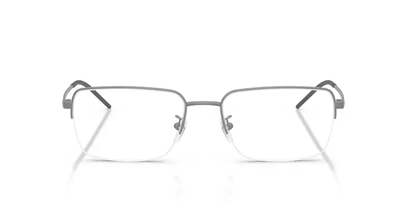 Uomo EA1180D 3003 Montature da vista Metallo Grigio Trasparente Pillow Normale miniatura 3
