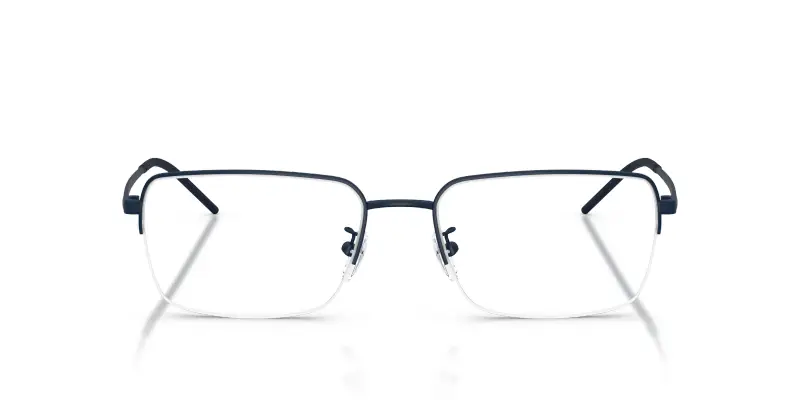 Uomo EA1180D 3018 Montature da vista Metallo Blu Trasparente Pillow Normale miniatura 3