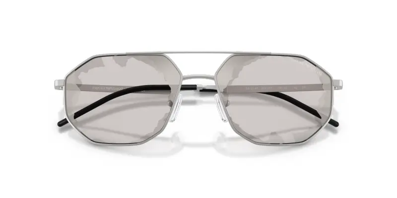 Emporio Armani Occhiali da sole Uomo Argento 2722867 miniatura 2