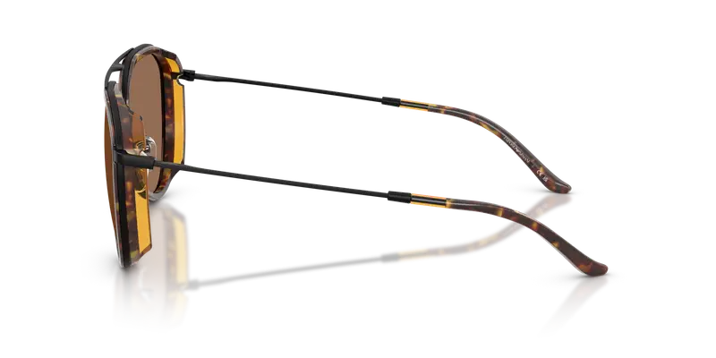 Emporio Armani Occhiali da sole Uomo Marrone 847464 miniatura 3