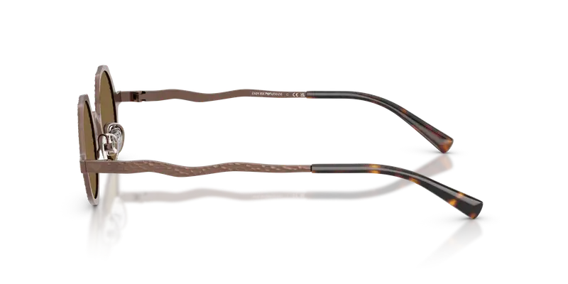 Emporio Armani Occhiali da sole Uomo Marrone 847070 miniatura 3