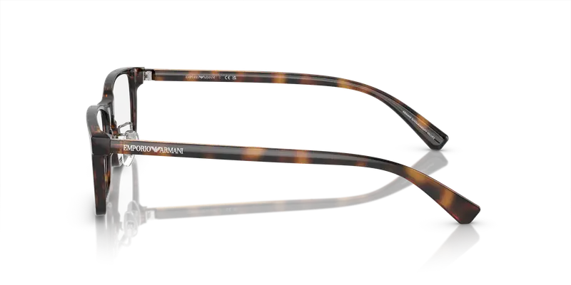 Emporio Armani Uomo EA3145D 5026 Montature da vista Acetato Tartaruga Trasparente Pillow Normale miniatura 3