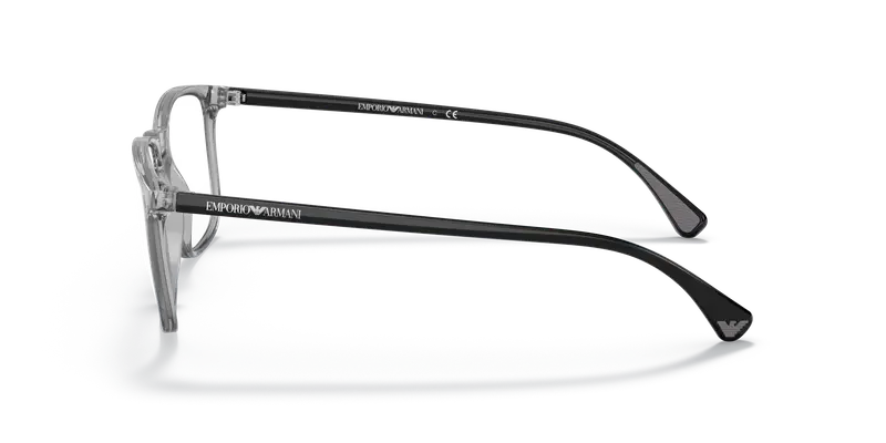 Emporio Armani Uomo EA3177 5090 Montature da vista Plastica Grigio Squadrata miniatura 3