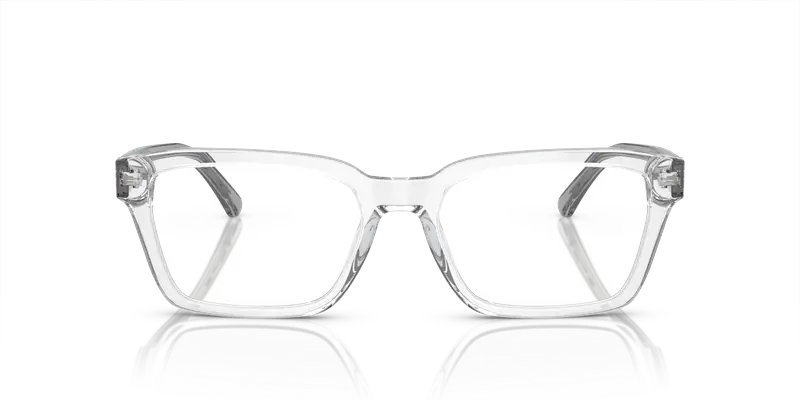 Emporio Armani Uomo EA3192 5883 Montature da vista Acetato Trasparente Trasparente Squadrata Normale miniatura 2