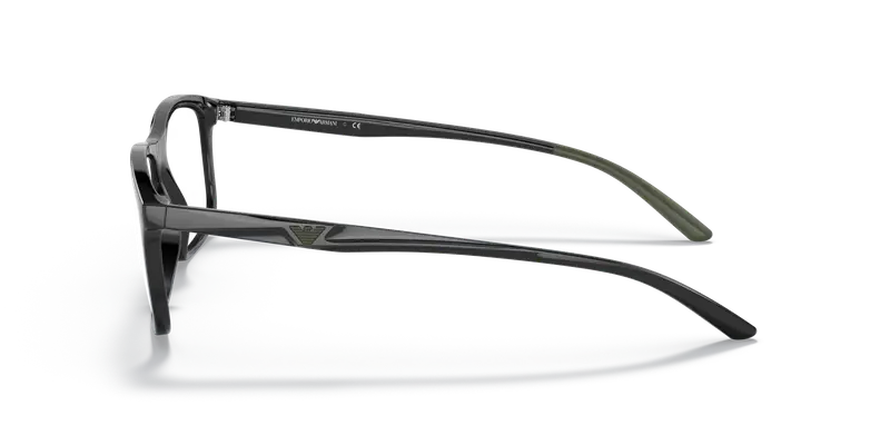 Emporio Armani Uomo EA3196 5017 Montature da vista Plastica Nero Squadrata miniatura 3