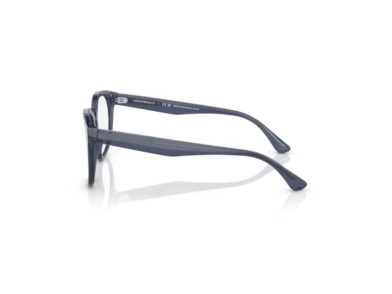 Emporio Armani Uomo EA3207 5072 Montature da vista Plastica Trasparente blu Pantos miniatura 2