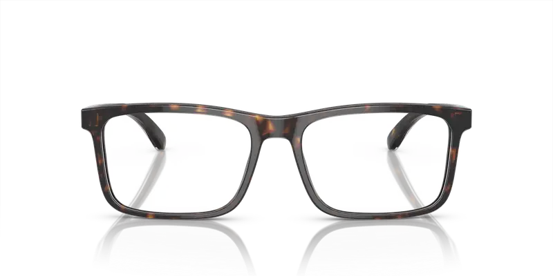 Emporio Armani Uomo EA3227 6052 Montature da vista Acetato Tartaruga Trasparente Pillow Normale miniatura 2