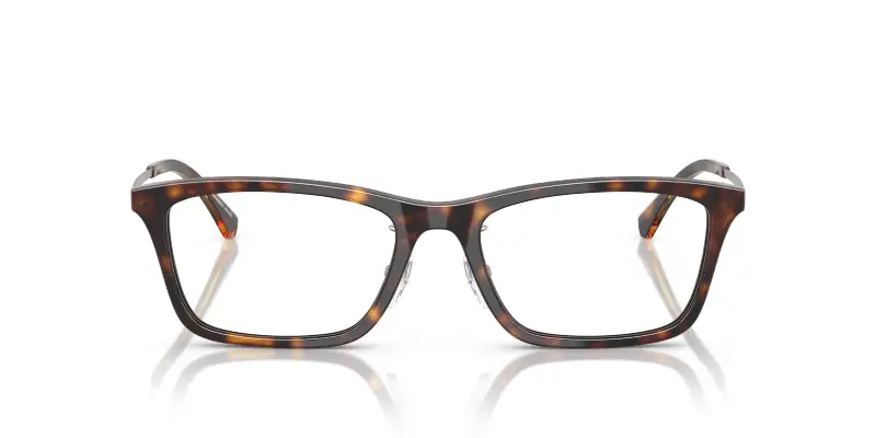 Uomo EA3252D 5026 Montature da vista Acetato Tartaruga Trasparente Squadrata Normale miniatura 3