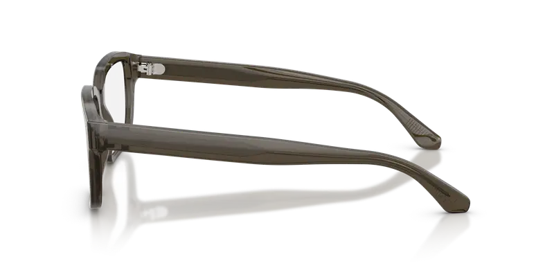 Emporio Armani Uomo EA3255 6249 Montature da vista Acetato Grigio Trasparente Pillow Normale miniatura 3