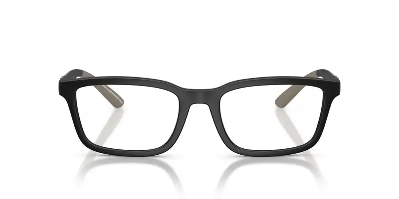 Emporio Armani Uomo EA3259 5001 Montature da vista Iniettato Nero Trasparente Squadrata Normale miniatura 2