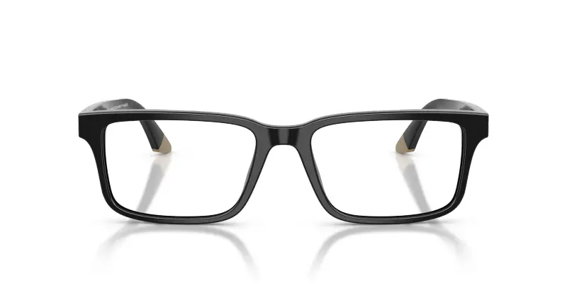 Uomo EA3269 6313 Montature da vista Acetato Nero Trasparente Squadrata Normale miniatura 3