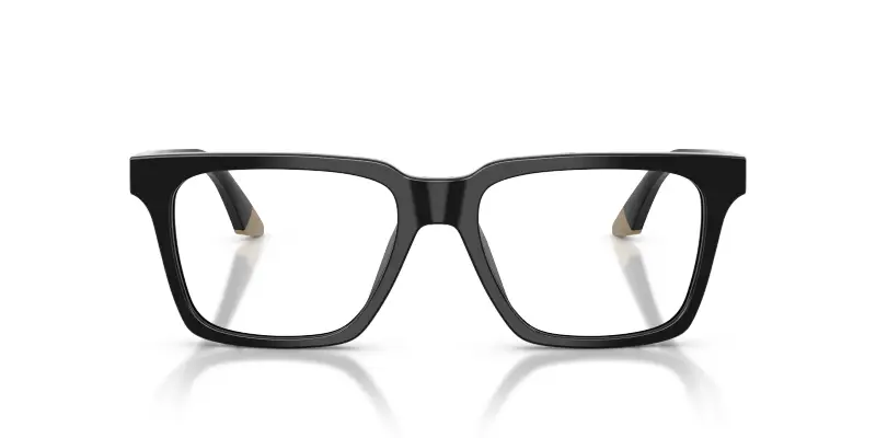 Uomo EA3272U 6313 Montature da vista Acetato Nero Trasparente Squadrata Normale miniatura 3