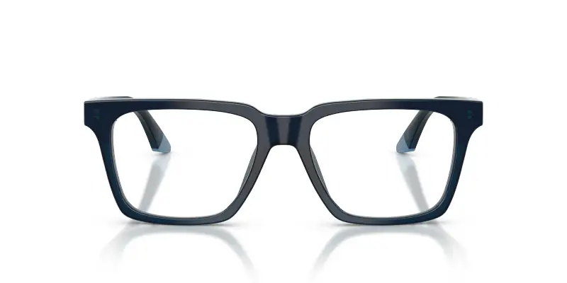 Uomo EA3272U 6317 Montature da vista Acetato Blu Trasparente Squadrata Normale miniatura 3