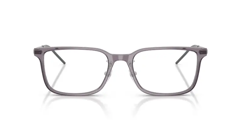 Uomo EA3275D 5029 Montature da vista Acetato Grigio Trasparente Squadrata Normale miniatura 3