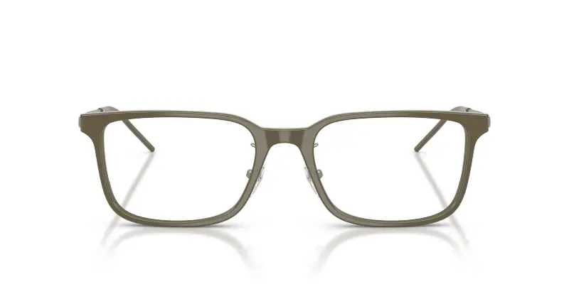 Uomo EA3275D 6337 Montature da vista Acetato Verde Trasparente Squadrata Normale miniatura 3