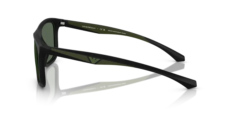 Emporio Armani Occhiali da sole Uomo Verde 837894 miniatura 3