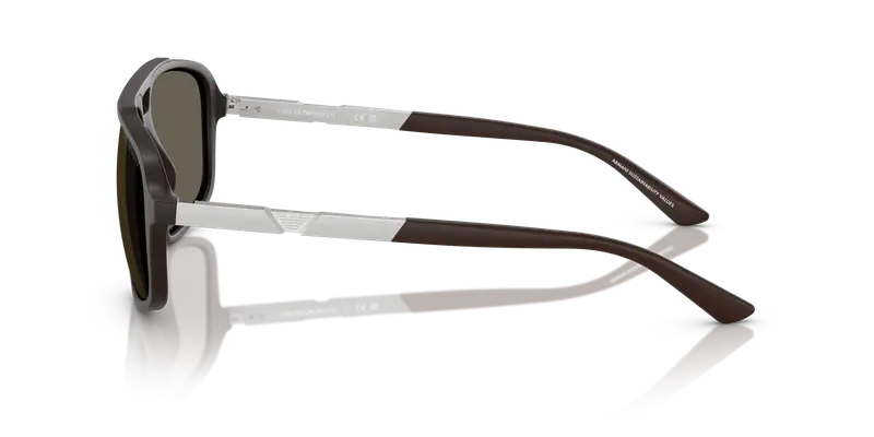 Emporio Armani Occhiali da sole Uomo Marrone 837963 miniatura 3