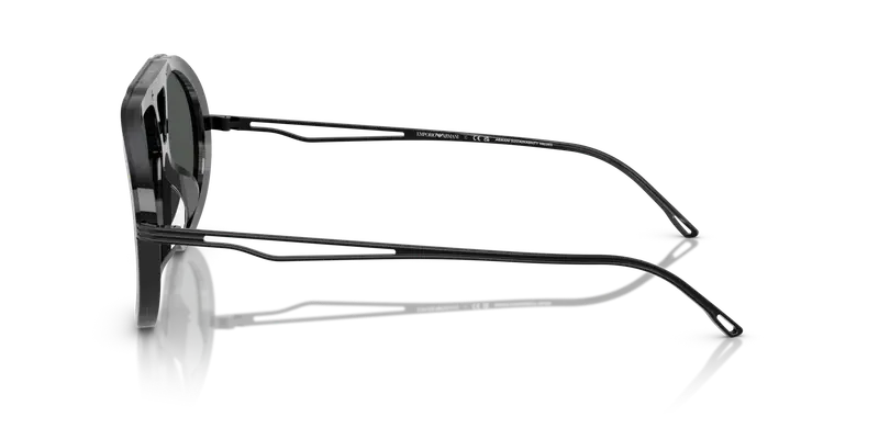 Emporio Armani Occhiali da sole Uomo Grigio 844868 miniatura 3