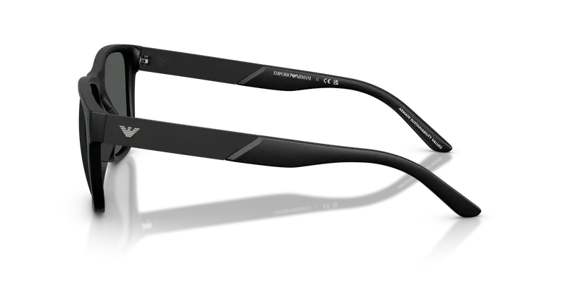 Emporio Armani Occhiali da sole Uomo Nero 846698 miniatura 3