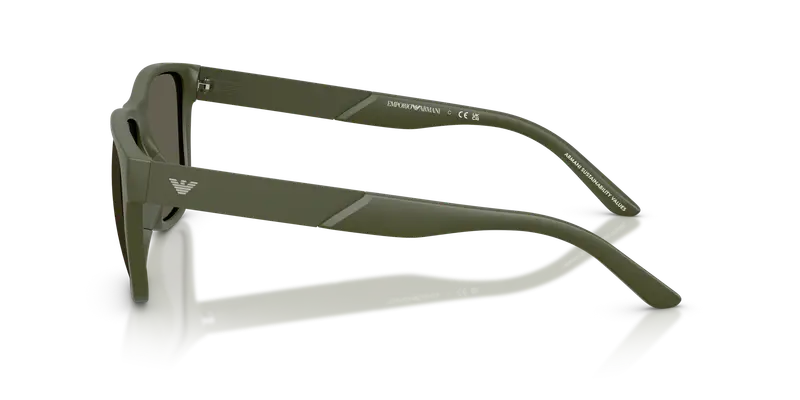 Emporio Armani Occhiali da sole Uomo Marrone 846699 miniatura 3