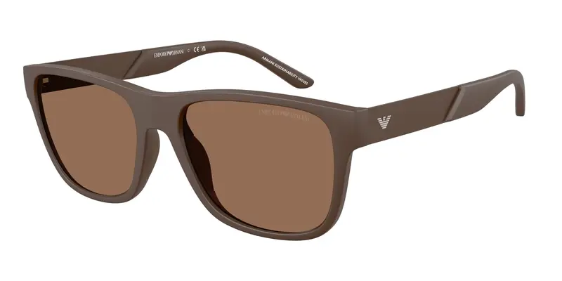 Emporio Armani Occhiali da sole Uomo Marrone 846700