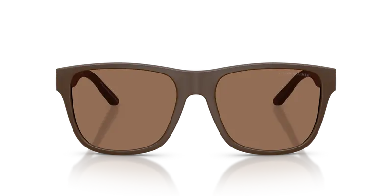 Emporio Armani Occhiali da sole Uomo Marrone 846700 miniatura 2