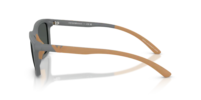 Emporio Armani Occhiali da sole Uomo Grigio 846867 miniatura 3
