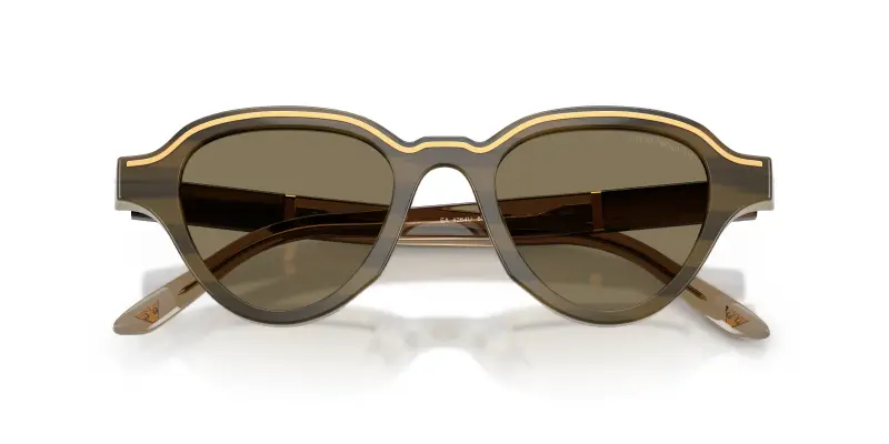 Emporio Armani Occhiali da sole Uomo Marrone 2722919 miniatura 2