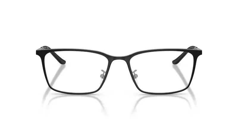 Uomo Emporio Armani EA1173D 3051 Montature da vista Metallo Nero Trasparente Pillow Normale miniatura 3