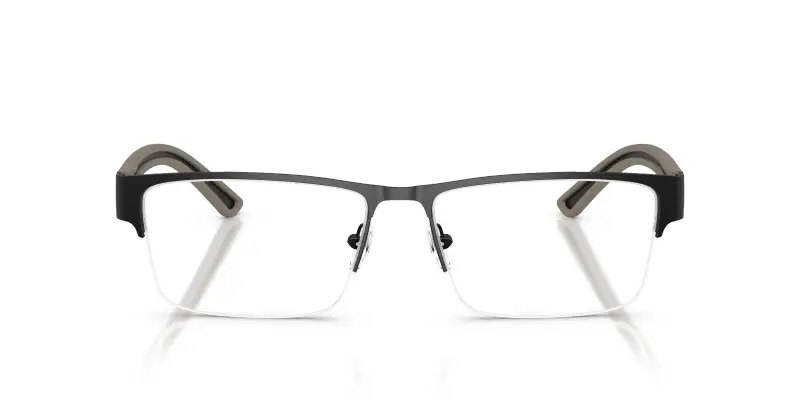 Uomo Emporio Armani EA1182 3001 Montature da vista Metallo Nero Trasparente Squadrata Normale miniatura 3