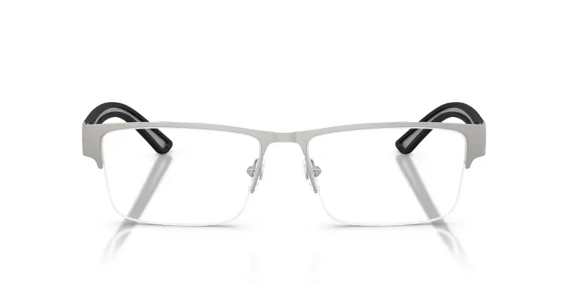 Uomo Emporio Armani EA1182 3003 Montature da vista Metallo Grigio Trasparente Squadrata Normale miniatura 3