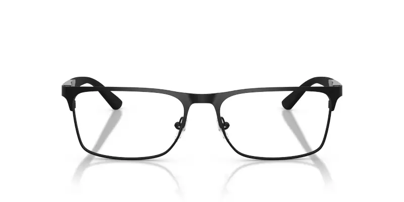 Uomo Emporio Armani EA1183 3001 Montature da vista Metallo Nero Trasparente Squadrata Normale miniatura 3