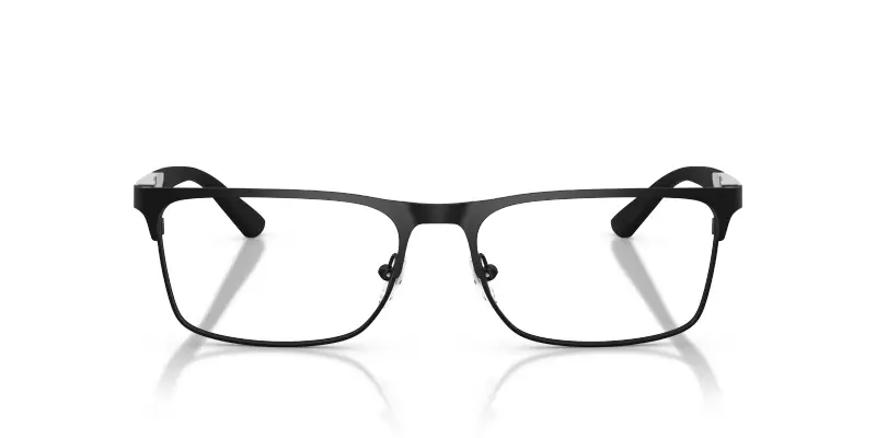 Uomo Emporio Armani EA1183 3432 Montature da vista Metallo Nero Trasparente Squadrata Normale miniatura 3