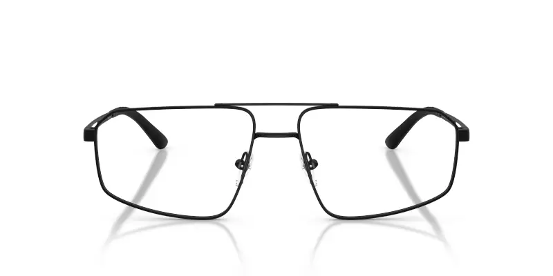 Uomo Emporio Armani EA1184 3001 Montature da vista Metallo Nero Trasparente Pilot Normale miniatura 3