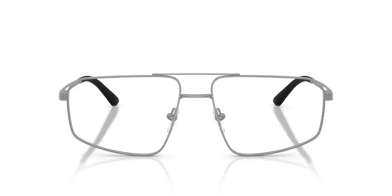 Uomo Emporio Armani EA1184 3032 Montature da vista Metallo Grigio Trasparente Pilot Normale miniatura 2