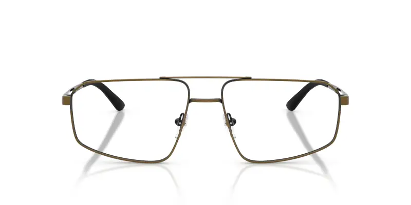 Uomo Emporio Armani EA1184 3270 Montature da vista Metallo Oro Trasparente Pilot Normale miniatura 3