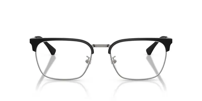 Uomo Emporio Armani EA1186D 3003 Montature da vista Metallo Grigio Trasparente Squadrata Normale miniatura 3