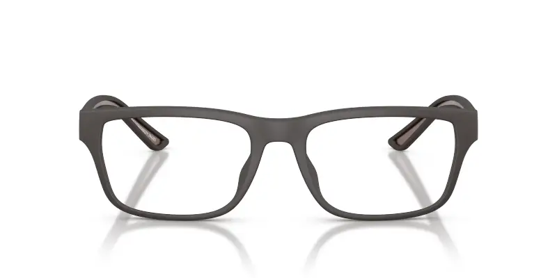 Uomo Emporio Armani EA3276U 6186 Montature da vista Iniettato Marrone Trasparente Pillow Normale miniatura 3