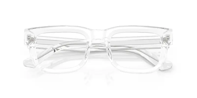 Uomo Emporio Armani EA3279 6344 Montature da vista Acetato Trasparente Trasparente Squadrata Normale miniatura 2