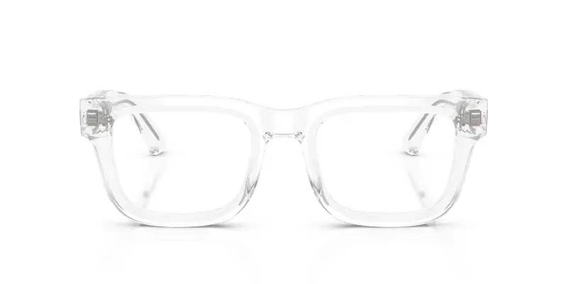 Uomo Emporio Armani EA3279 6344 Montature da vista Acetato Trasparente Trasparente Squadrata Normale miniatura 3