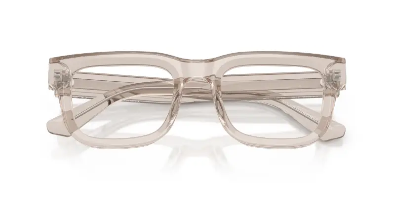 Uomo Emporio Armani EA3279 6363 Montature da vista Acetato Marrone Trasparente Squadrata Normale miniatura 2