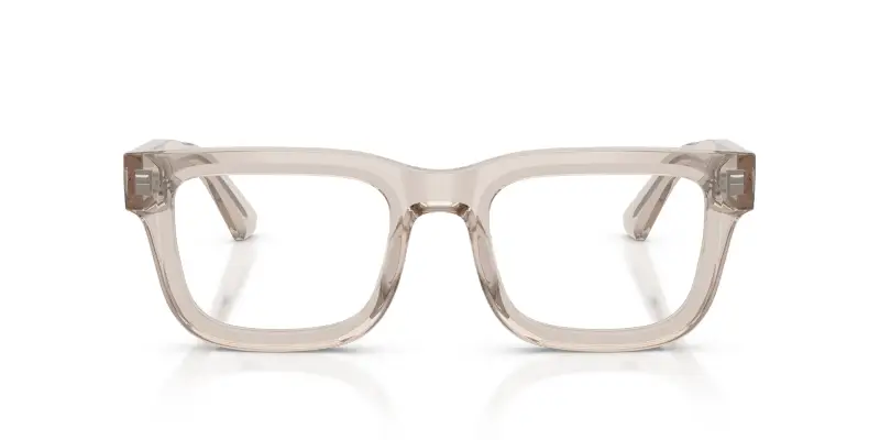 Uomo Emporio Armani EA3279 6363 Montature da vista Acetato Marrone Trasparente Squadrata Normale miniatura 3