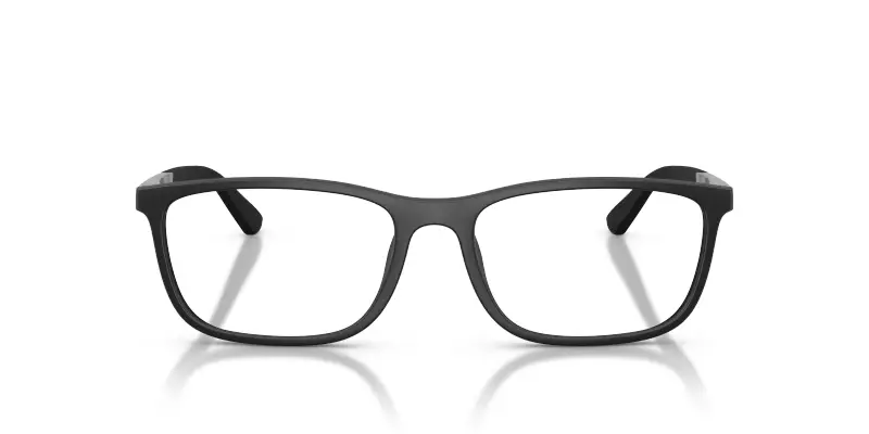 Uomo Emporio Armani EA3280U 5001 Montature da vista Iniettato Nero Trasparente Pillow Normale miniatura 3