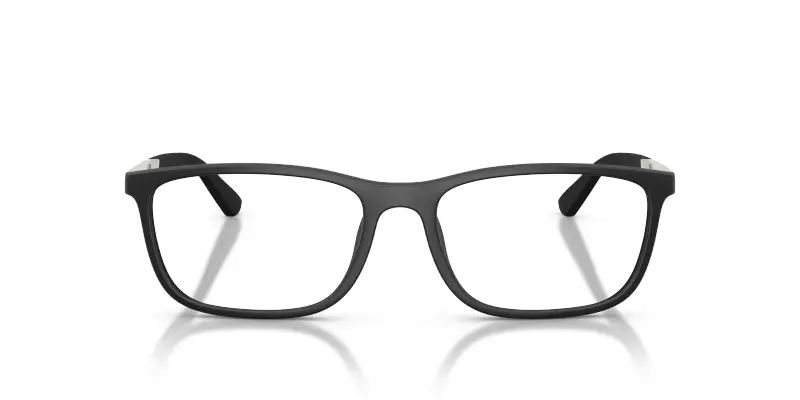 Uomo Emporio Armani EA3280U 6374 Montature da vista Iniettato Nero Trasparente Pillow Normale miniatura 3